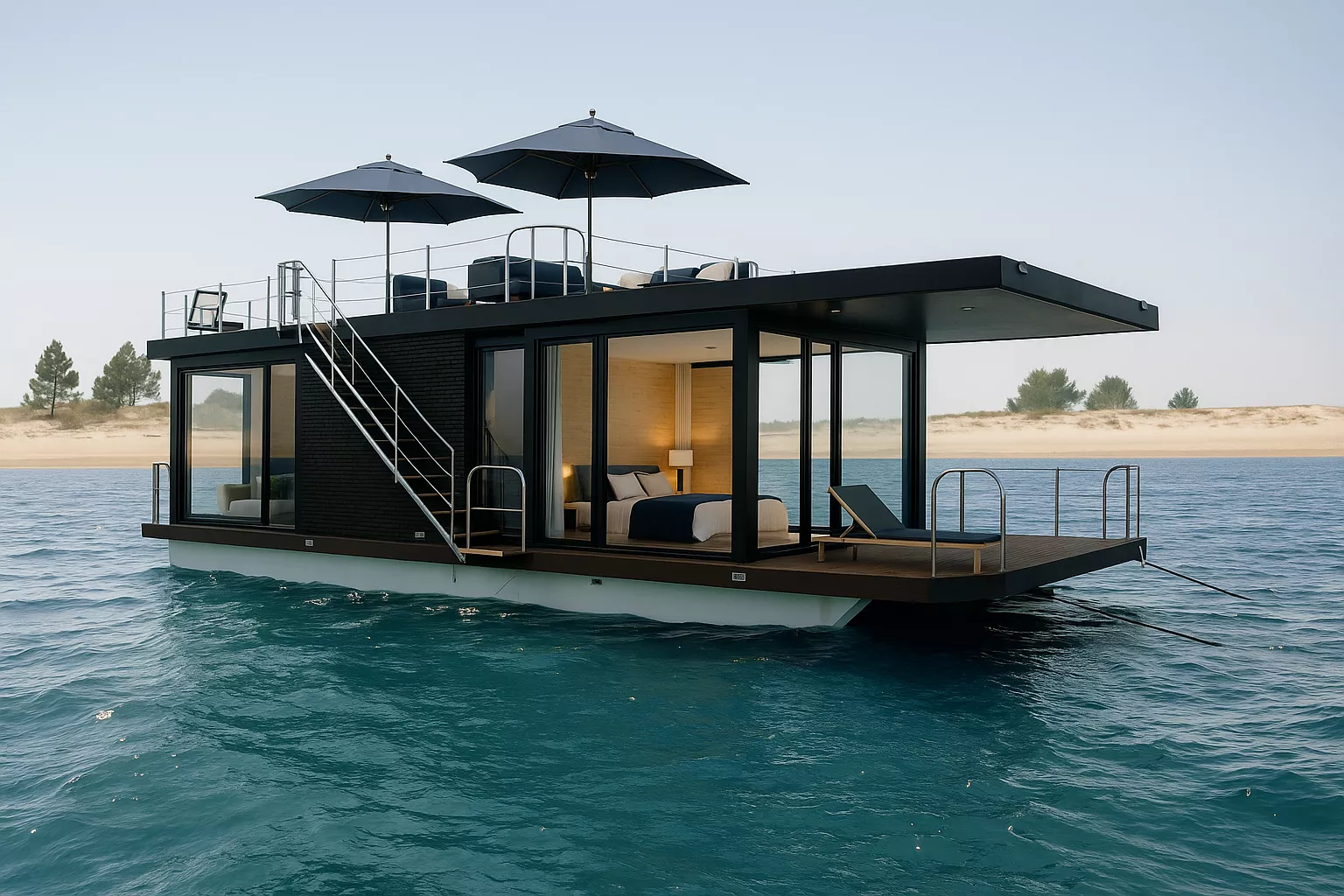 module sur l'eau Seaty